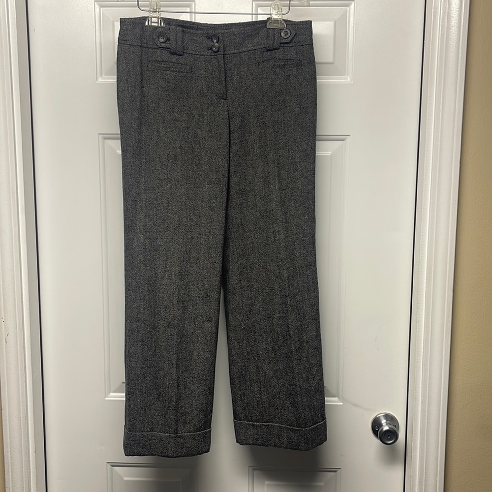 Tweed Ann Taylor petite signature fir low waist pant